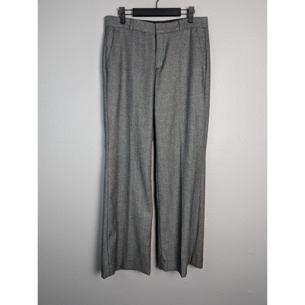 Banana Republic Gray Wide-Leg Trousers - Picture 2 of 10